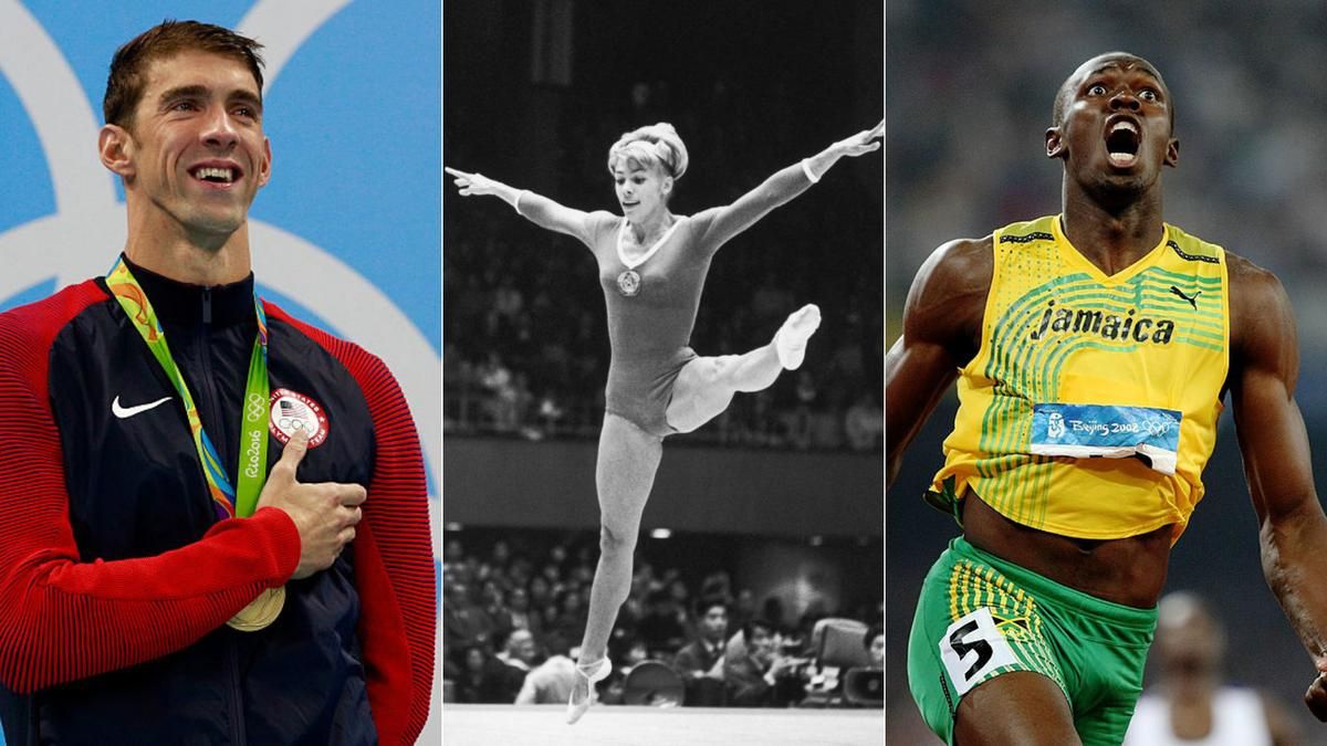 Most Olympic Gold Medals Winner Athletes Male And Female Male And